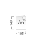 A6(105x148mm)