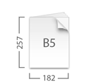 B5(182x257mm)